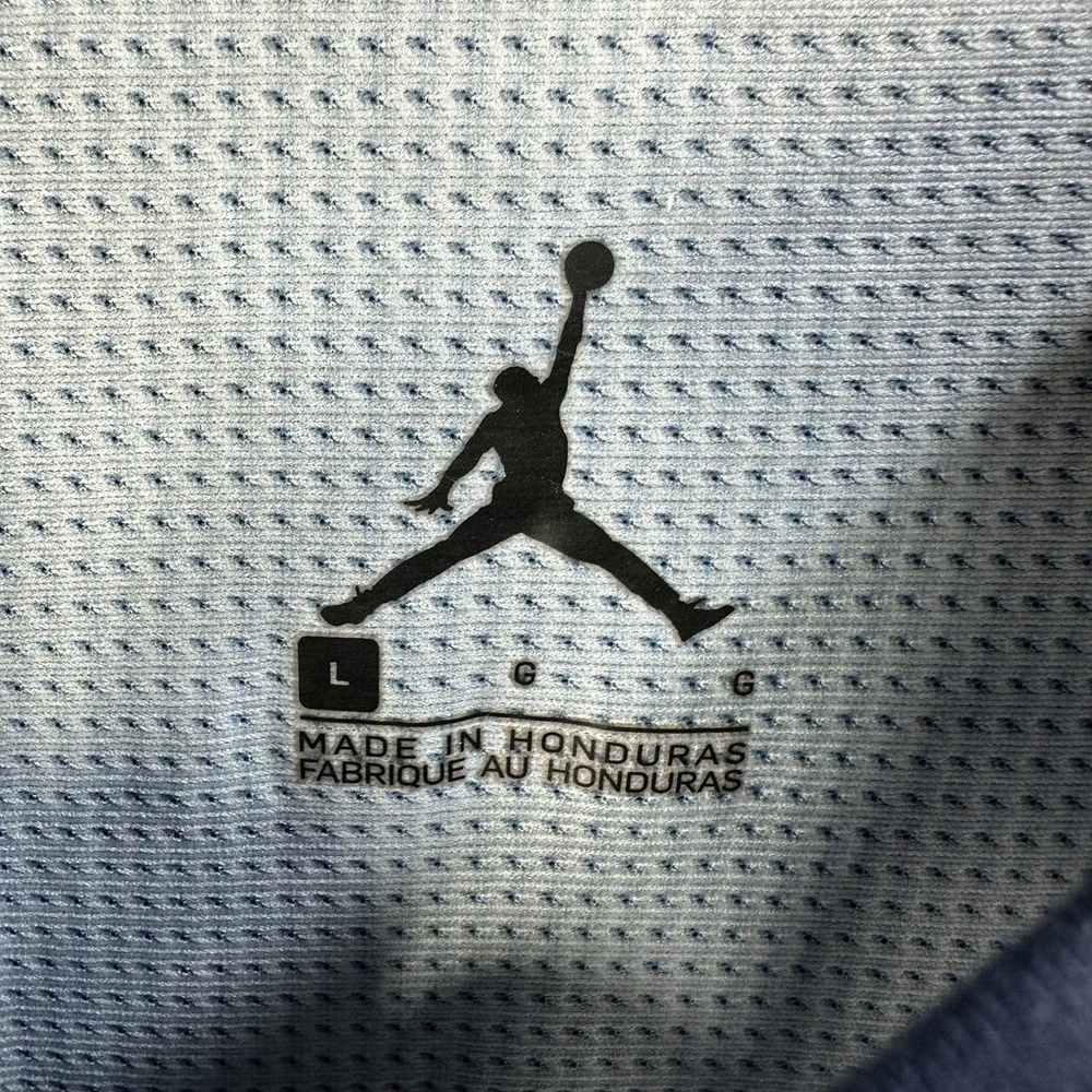 Nike Jordan Georgetown Hoyas Basketball Long Sleeve Shirt Women's‎ L Navy